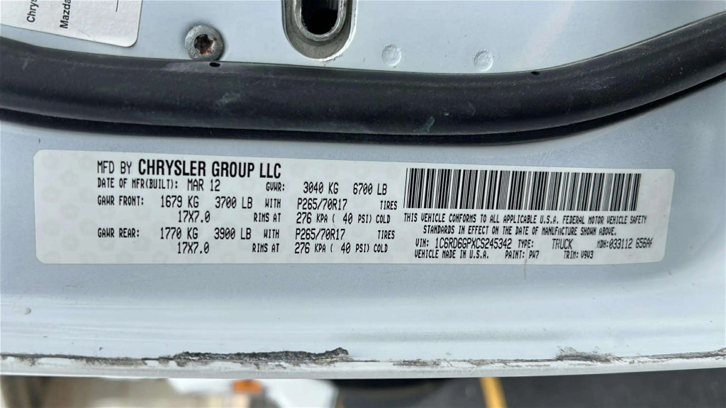 Used 2012 RAM 1500 Classic SLT RWD image 21