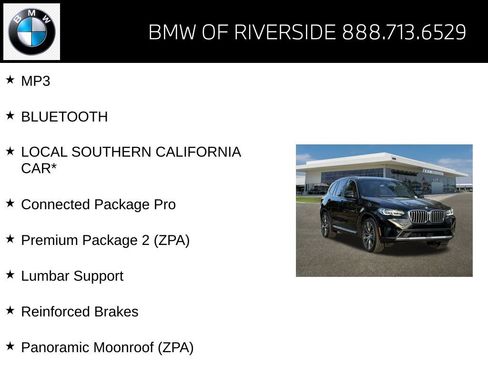 Certified 2022 BMW X3 sDrive30i w/ Premium Package 2 (ZPA) image 15