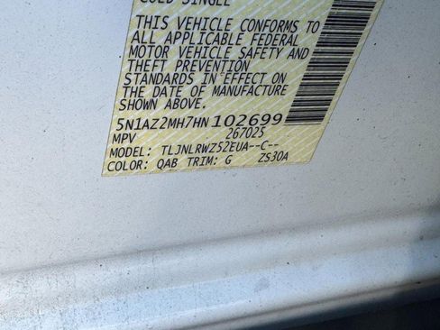 Used 2017 Nissan Murano SL w/ SL Technology Package image 29