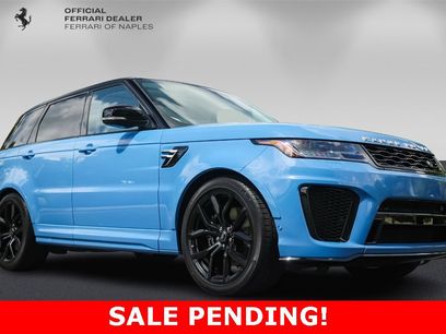 Used 2022 Land Rover Range Rover Sport SVR