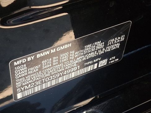 Used 2025 BMW X6 M Competition w/ Executive Package AWD/4WD image 26
