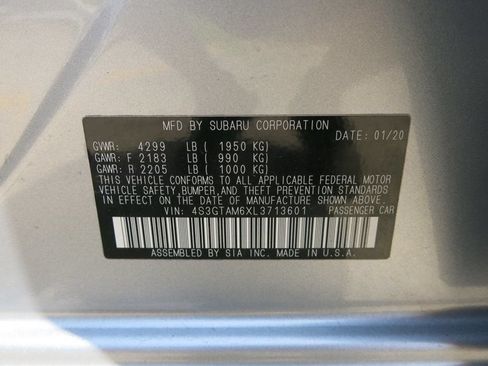 Used 2020 Subaru Impreza 2.0i Sport AWD/4WD image 36