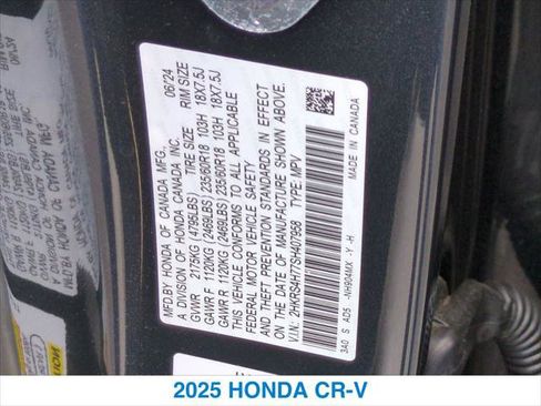 Certified 2025 Honda CR-V EX-L image 26