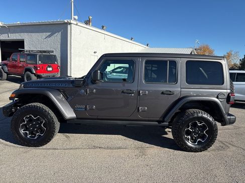Used 2021 Jeep Wrangler Unlimited Rubicon 4xe w/ Steel Bumper Group image 4