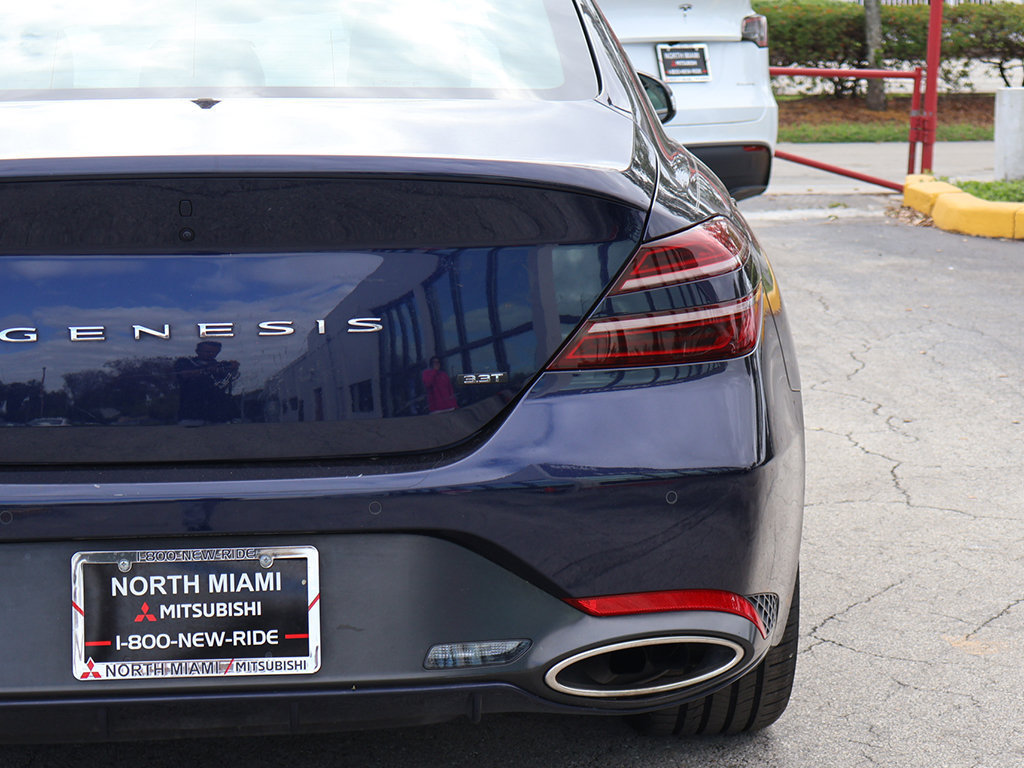 Used 2023 Genesis G70 3.3T w/ Sport Advanced Package RWD image 20