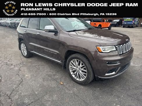 Certified 2018 Jeep Grand Cherokee Summit image 1