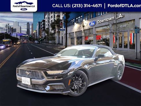 Used 2025 Ford Mustang Convertible w/ Mustang Nite Pony Package image 1