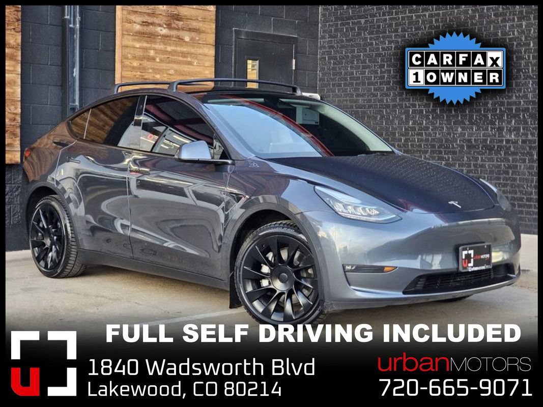 Used 2022 Tesla Model Y Long Range AWD/4WD image 1