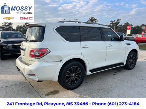 Certified 2019 Nissan Armada Platinum w/ Captain's Chairs Package image 6