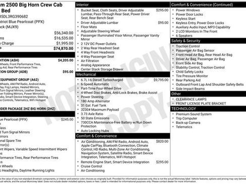 Used 2024 RAM 2500 Big Horn w/ Night Edition AWD/4WD image 3