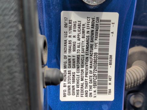 Used 2017 Honda Civic EX image 27