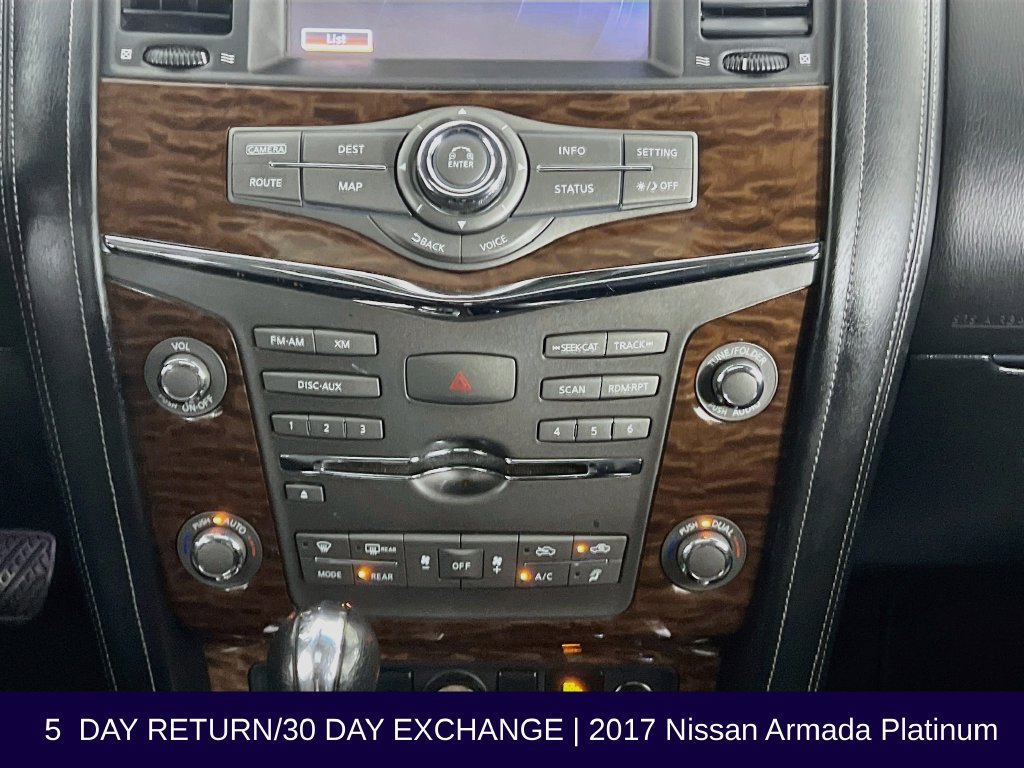 Used 2017 Nissan Armada Platinum w/ Interior Lighting Package AWD/4WD image 22