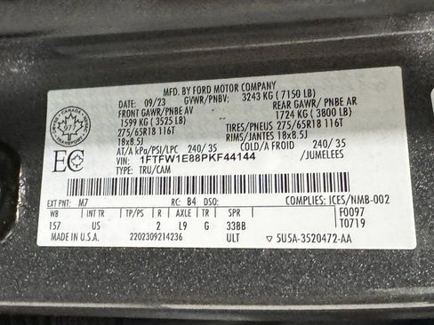 Used 2023 Ford F150 XLT w/ Equipment Group 301A Mid AWD/4WD image 42