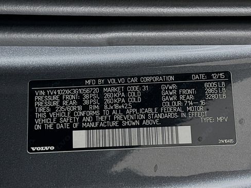 Used 2016 Volvo XC90 T5 Momentum image 12