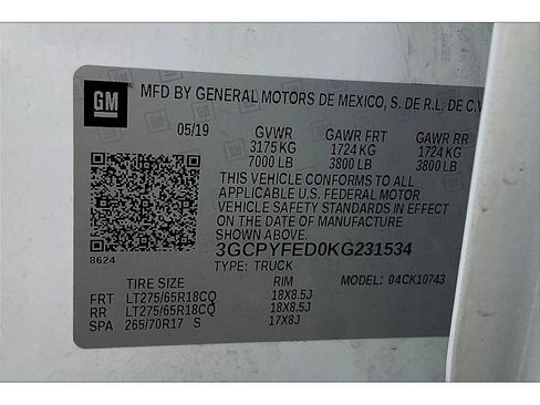 Used 2019 Chevrolet Silverado 1500 LT Trail Boss image 35