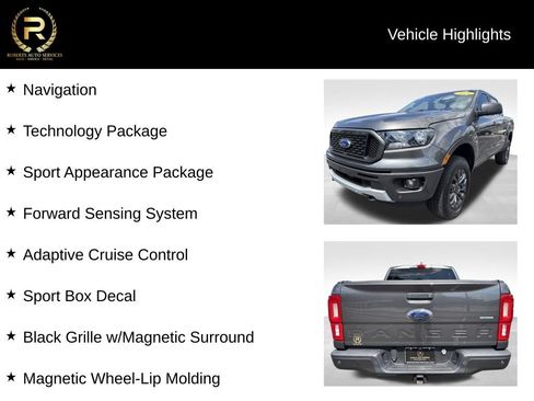 Used 2020 Ford Ranger XLT w/ Equipment Group 301A Mid AWD/4WD image 9