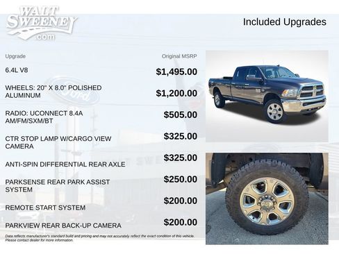 Used 2014 RAM 2500 SLT w/ HD Snow Plow Prep Group AWD/4WD image 11