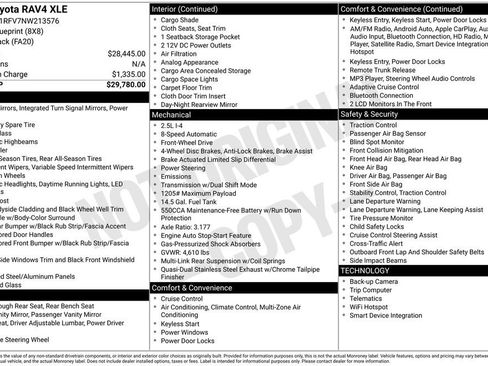 Used 2022 Toyota RAV4 XLE image 25