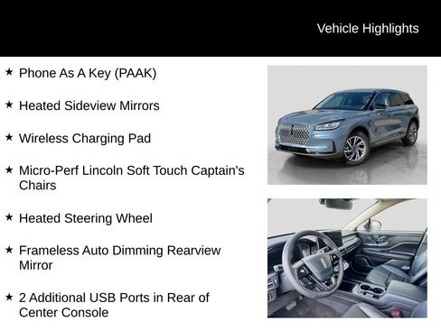 Used 2025 Lincoln Corsair AWD w/ Equipment Group 101A image 31