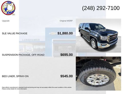 Used 2019 GMC Sierra 1500 SLE w/ SLE Value Package AWD/4WD image 5
