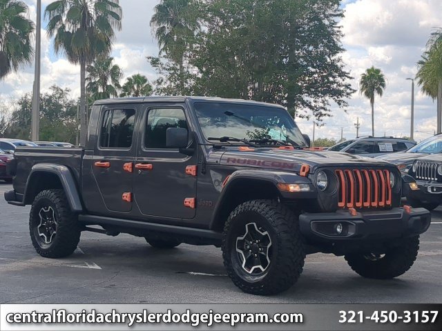Used 2021 Jeep Gladiator Rubicon AWD/4WD image 1