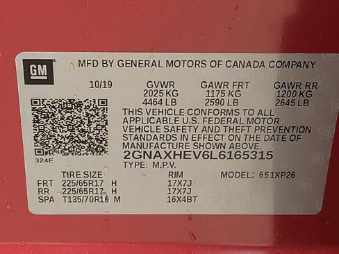 Used 2020 Chevrolet Equinox LS w/ LS Convenience Package FWD image 33