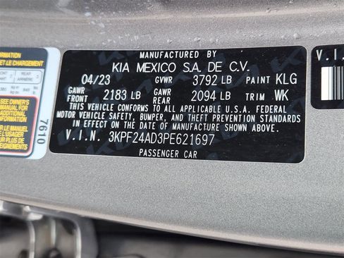 Certified 2023 Kia Forte LXS image 30