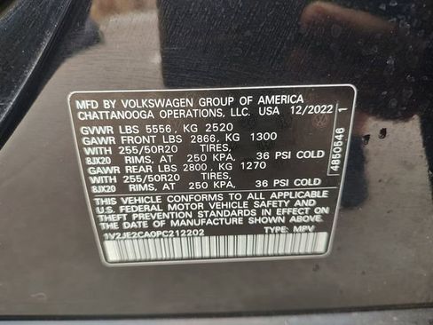 Used 2023 Volkswagen Atlas Cross Sport SE FWD image 35