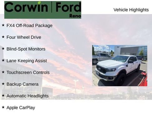 Used 2020 Ford Ranger XLT w/ Equipment Group 302A Luxury AWD/4WD image 8