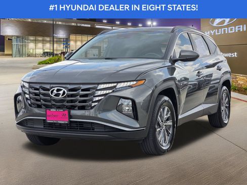 Certified 2024 Hyundai Tucson Blue AWD/4WD image 2