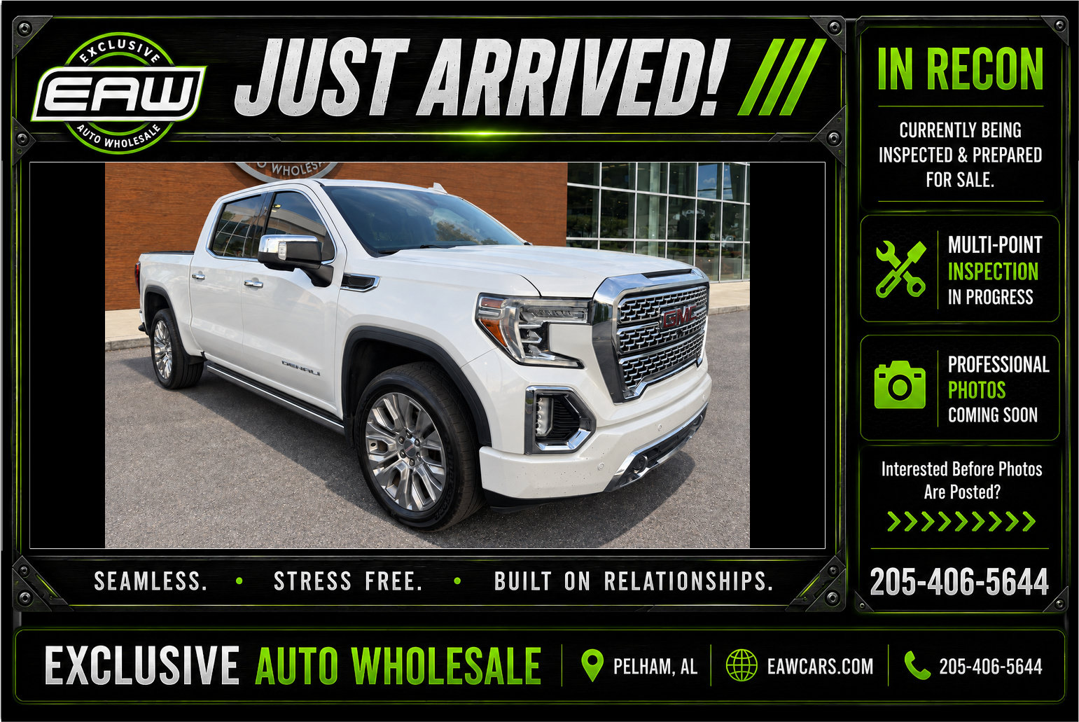 Used 2021 GMC Sierra 1500 Denali w/ Denali Ultimate Package AWD/4WD image 1