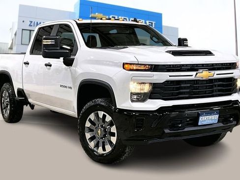 Certified 2025 Chevrolet Silverado 2500 Custom w/ Custom Value Package image 1