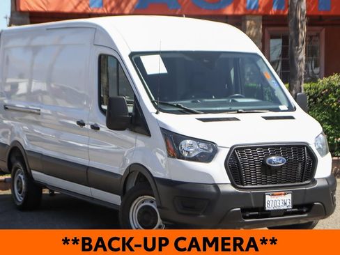 Used 2023 Ford Transit 250 Medium Roof RWD image 2