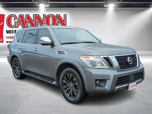 Used 2019 Nissan Armada Platinum w/ Captain's Chairs Package image 3
