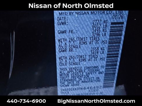 New 2026 Nissan Frontier PRO-4X w/ Pro Premium Package image 20