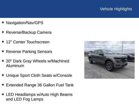 Certified 2024 Ford F150 STX AWD/4WD image 31