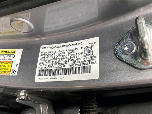 Used 2021 Honda Accord Touring image 36