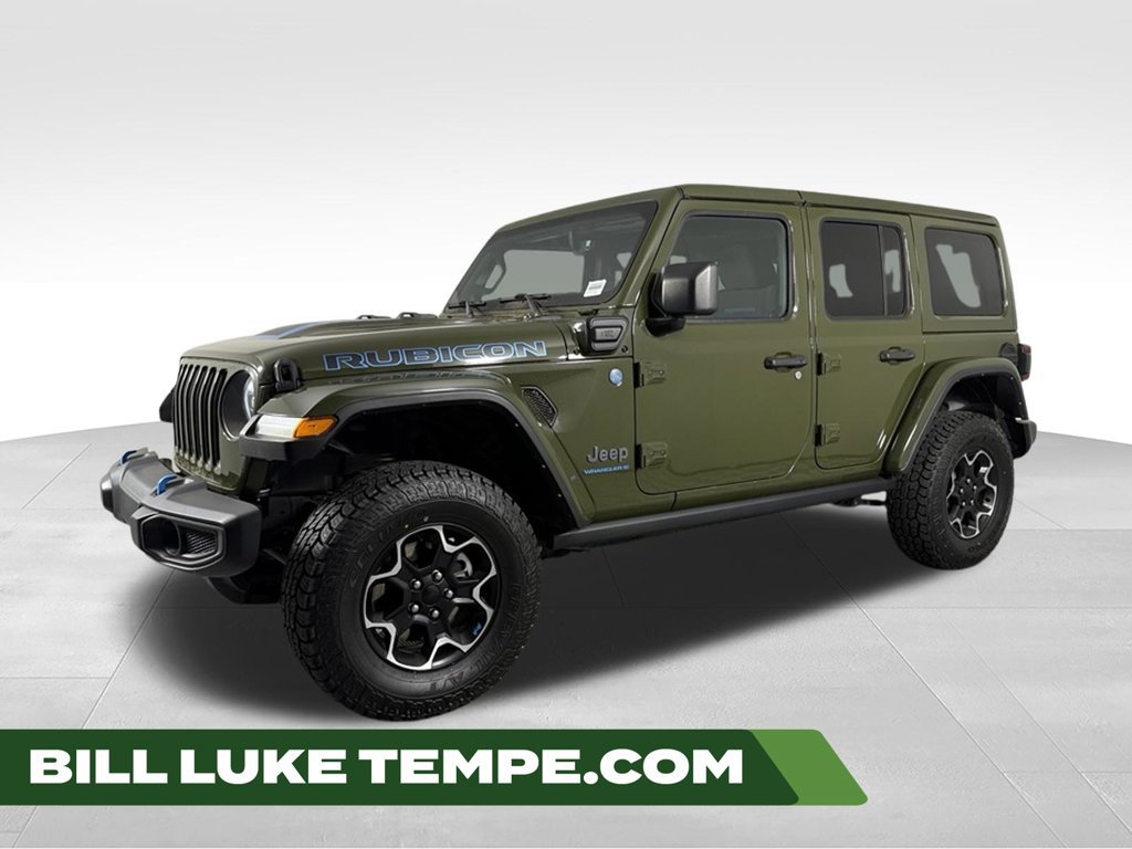 Used 2023 Jeep Wrangler Unlimited Rubicon 4xe w/ Cold Weather Group AWD/4WD image 1