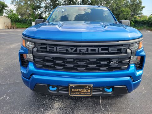 Certified 2024 Chevrolet Silverado 1500 Custom w/ Turbomax Blackout Package RWD image 2