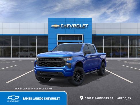 New 2026 Chevrolet Silverado 1500 Custom w/ Turbomax Blackout Package image 8