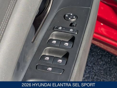 Certified 2026 Hyundai Elantra Sport w/ Cargo Package FWD image 11