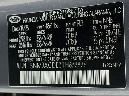 New 2026 Hyundai Tucson SE image 16