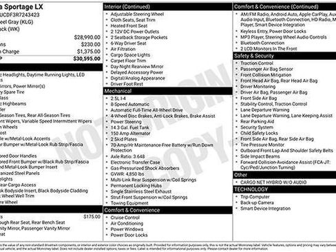 Certified 2024 Kia Sportage LX image 15