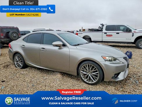 Used 2014 Lexus IS 250 w/ Navigation Package RWD image 5