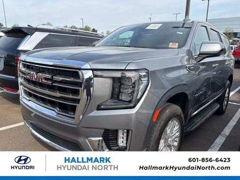 Used 2021 GMC Yukon SLT w/ Rear Media and Nav Package image 1