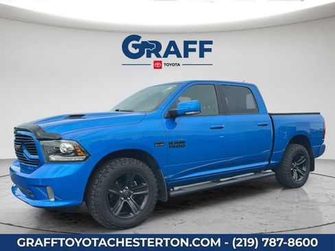 Used 2018 RAM 1500 Sport w/ Hydro Blue Sport Package AWD/4WD image 12