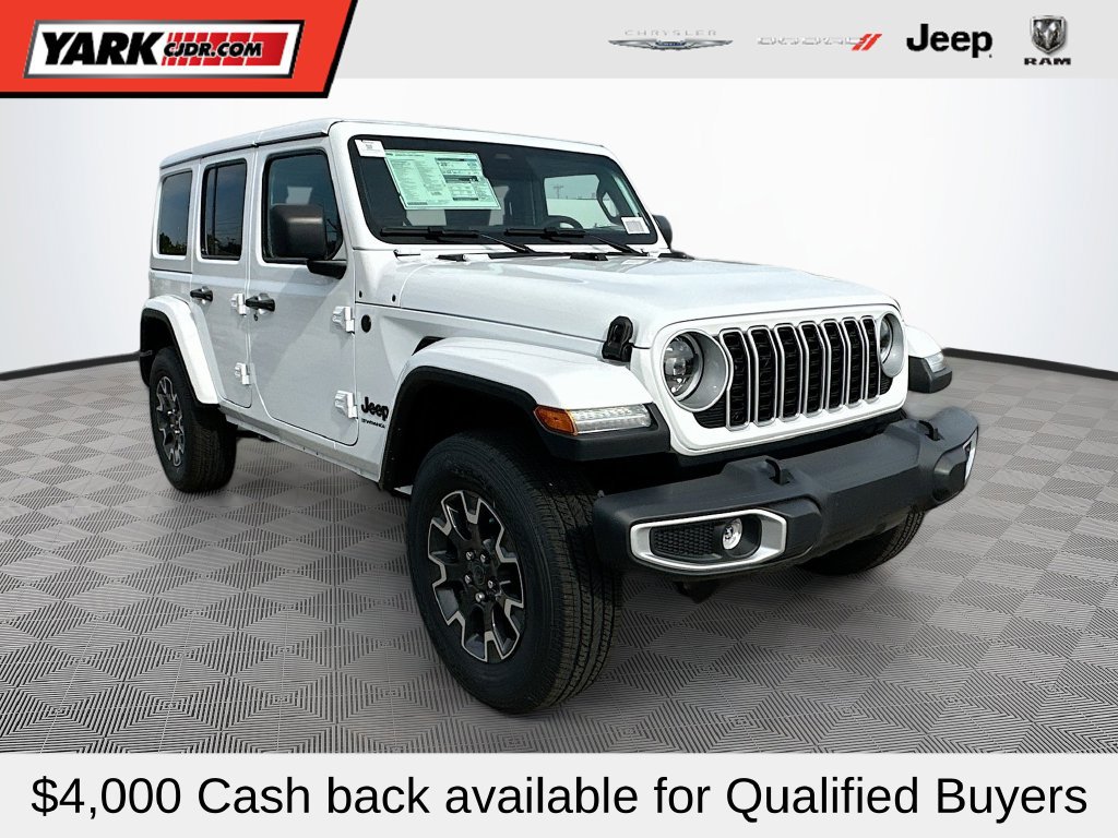 New 2026 Jeep Wrangler Unlimited Sahara AWD/4WD 360° Tour
