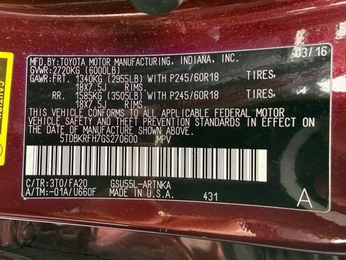 Used 2016 Toyota Highlander Plus image 13