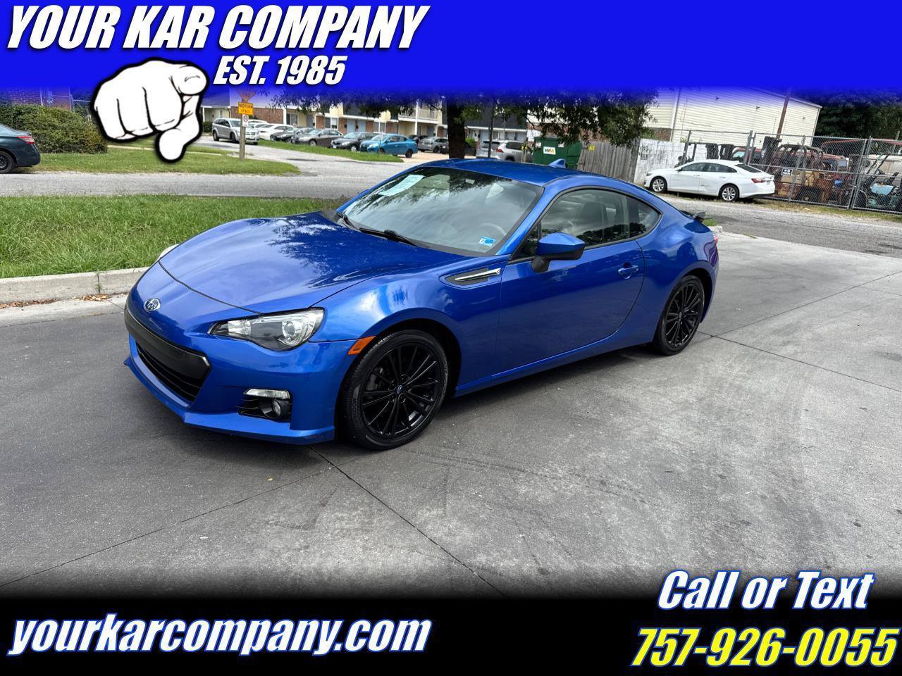 Used 2015 Subaru BRZ Limited w/ Popular Package #2B RWD image 1
