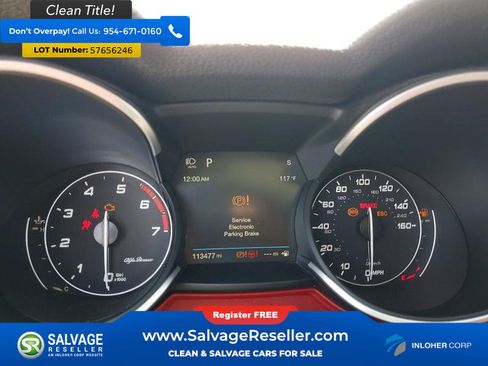 Used 2019 Alfa Romeo Stelvio Sport w/ Quick Order Package 22J Sport AWD/4WD image 12